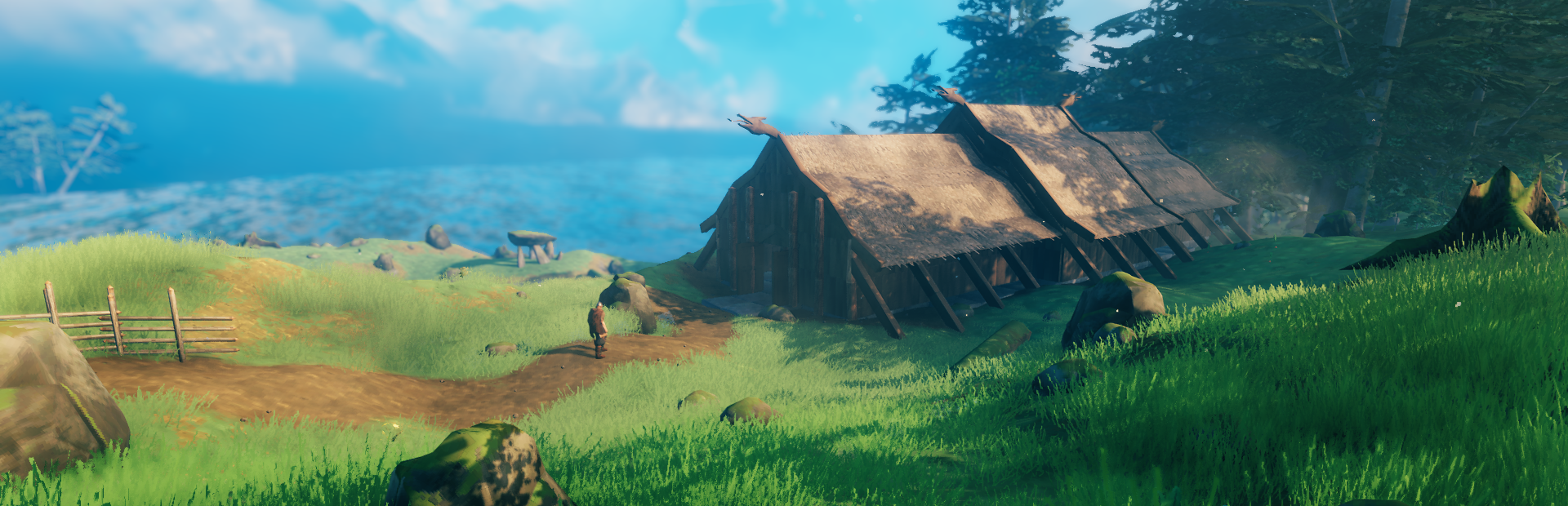 image depicts the valheim text logo, ie the word valheim in their font and artistry
